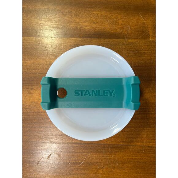 Stanley Tumbler Lid New Condition White Seafoam - Picture 1 of 3